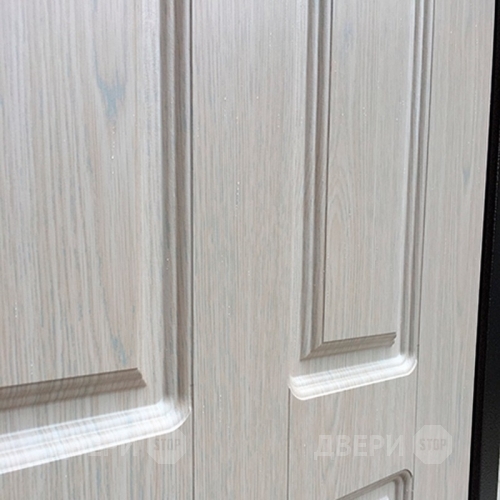 Входная металлическая Дверь Ратибор Комфорт Белёный дуб в Голицыно