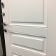 Входная металлическая Дверь Ратибор Статус 3К Белый Ясень в Голицыно