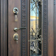 Входная металлическая Дверь Шелтер (SHELTER) Лацио Алмон-25 в Голицыно