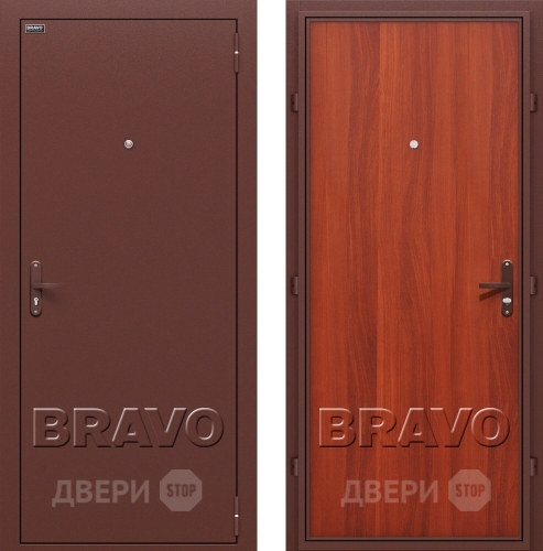 Входная металлическая Дверь Bravo Оптим Билд в Голицыно