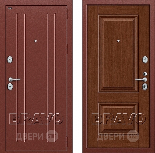 Дверь Groff Т2-232 Brown Oak в Голицыно