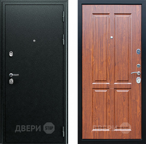 Входная металлическая Дверь Йошкар Прометей ЗD Орех темный в Голицыно