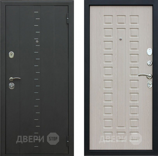 Входная металлическая Дверь Йошкар Агата-3 Беленый дуб в Голицыно