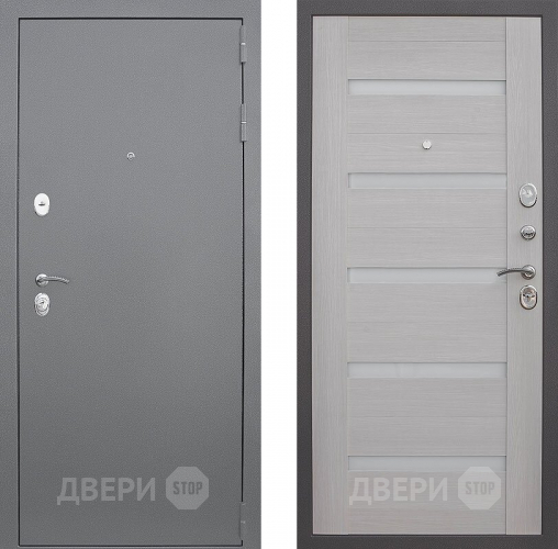 Входная металлическая Дверь Снедо Люкс Белая Лиственница 3К в Голицыно