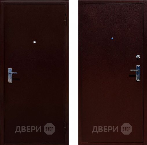 Входная металлическая Дверь ЭКО АМД-1 медный антик  в Голицыно