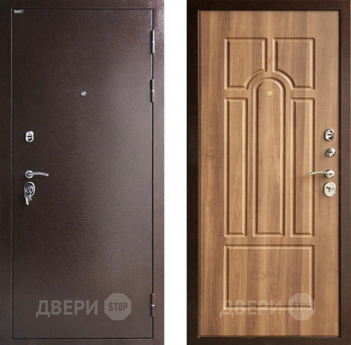Входная металлическая Дверь Шелтер (SHELTER) Гестия Орех санрайз в Голицыно