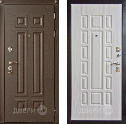 Входная металлическая Дверь Шелтер (SHELTER) Марсель Сандал белый в Голицыно