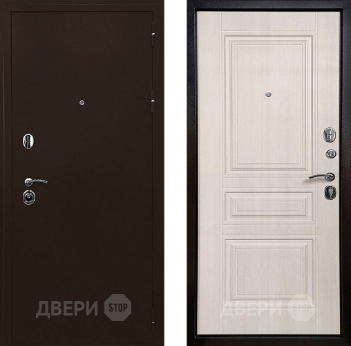 Входная металлическая Дверь Ратибор Троя 3К Лиственница беж в Голицыно
