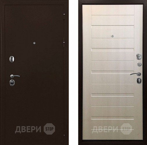 Входная металлическая Дверь Ратибор Тренд 3К Лиственница беж в Голицыно