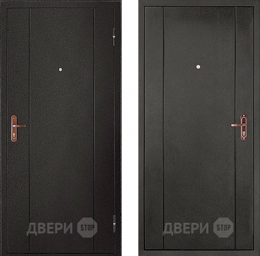 Входная металлическая Дверь Форпост Модель 51 Черный антик в Голицыно