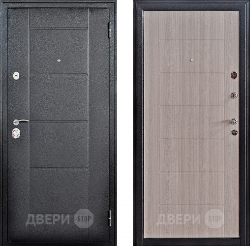 Входная металлическая Дверь Форпост Квадро 2 Лиственница серая в Голицыно