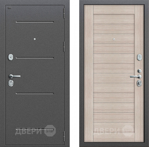 Входная металлическая Дверь Groff Т2-221 Cappuccino Veralinga в Голицыно