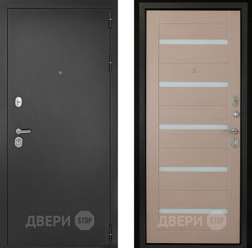 Входная металлическая Дверь Дверной Континент Рубикон - 1 Царга Капучино в Голицыно