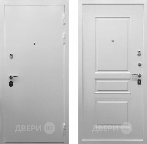 Дверь Ратибор Бланко 3К Белый матовый в Голицыно