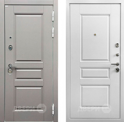 Дверь Ратибор Лондон 3К Грей софт/Белый софт в Голицыно