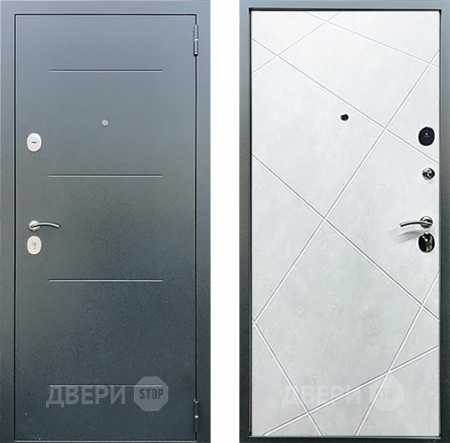 Входная металлическая Дверь Престиж Люкс Бетон в Голицыно