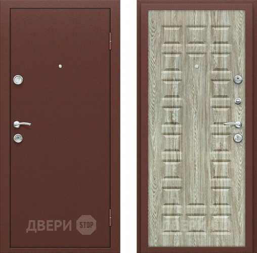 Входная металлическая Дверь СТОП ЭКО-2 Ель Карпатская в Голицыно
