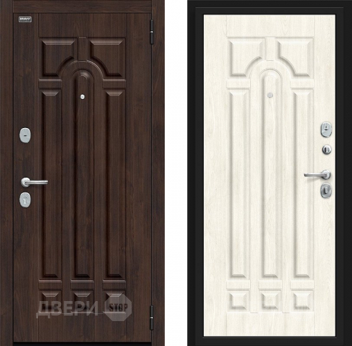 Входная металлическая Дверь Bravo Форт Kale Almon/Nordic Oak в Голицыно