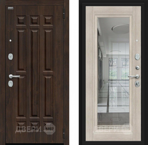 Входная металлическая Дверь Bravo Форм Kale Almon/Cappuccino Veralinga в Голицыно