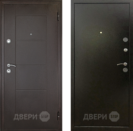 Входная металлическая Дверь Форпост Модель Квадро Металл Металл в Голицыно