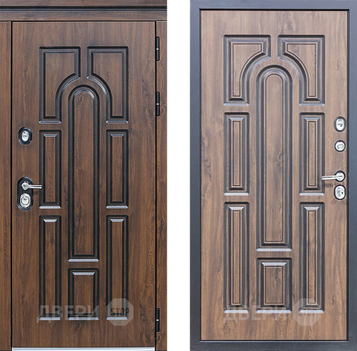 Входная металлическая Дверь Сударь МХ-31 Винорит Темный Дуб в Голицыно