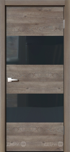 Межкомнатная дверь N02 эдисон коричневый в Голицыно