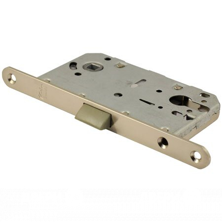 Замок с пластиковым язычком P85 Матовый никель в Голицыно