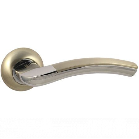 Дверная ручка 27 Матовый никель в Голицыно