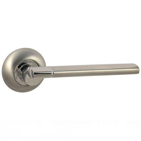 Дверная ручка 78 Матовый хром в Голицыно