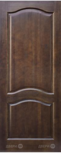 Межкомнатная дверь 7-ПГ темный лак в Голицыно