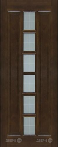 Межкомнатная дверь 11-ПО темный лак в Голицыно