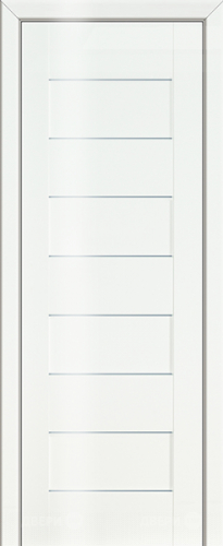 Межкомнатная дверь ProfilDoors 45L белый люкс (графит) в Голицыно