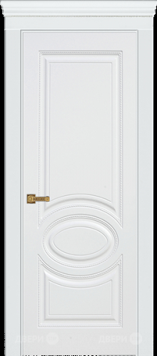 Межкомнатная дверь Марго ПГ белая эмаль в Голицыно