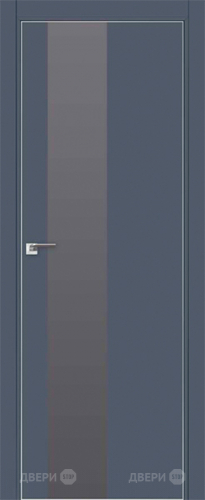 Межкомнатная дверь ProfilDoors 5E Антрацит (серебряный лак) в Голицыно