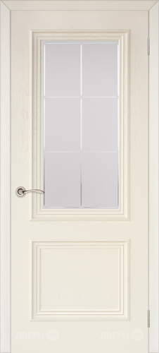 Межкомнатная дверь Валенсия-4 ПО слоновая кость в Голицыно