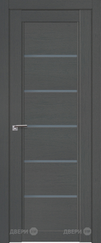 Межкомнатная дверь ProfilDoors 2-76 XN Грувд (графит) в Голицыно