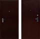 Входная металлическая Дверь ЭКО АМД-1 медный антик  в Голицыно