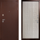 Входная металлическая Дверь Дверной Континент Рубикон - 1 Сандал Белый в Голицыно
