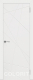 Межкомнатная дверь Граффити 5 ПГ белая эмаль в Голицыно