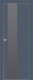 Межкомнатная дверь ProfilDoors 5E Антрацит (серебряный лак) в Голицыно
