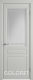 Межкомнатная дверь К2 ПО светло-серая эмаль в Голицыно