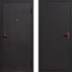 Входная металлическая Дверь ЭКО АМД-1 Чёрный шёлк  в Голицыно