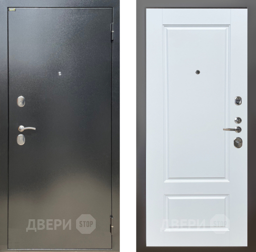 Входная металлическая Дверь Шелтер (SHELTER) Стандарт 4 Белый матовый в Голицыно