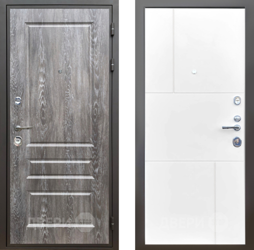 Дверь Шелтер (SHELTER) Комфорт Дуб шале серебро 8 Белый матовый в Голицыно