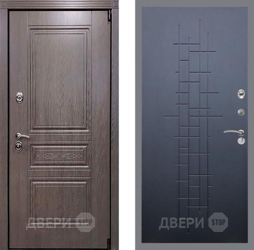 Входная металлическая Дверь Рекс (REX) Пренмиум-S FL-289 Ясень черный в Голицыно