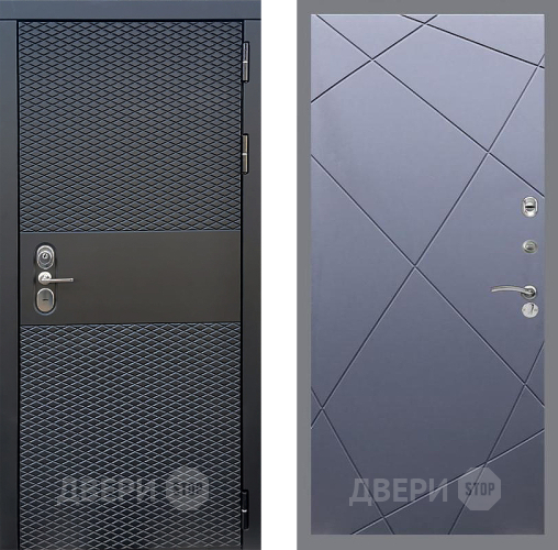 Входная металлическая Дверь Стоп БЛЭК CISA ФЛ-291 Силк титан в Голицыно