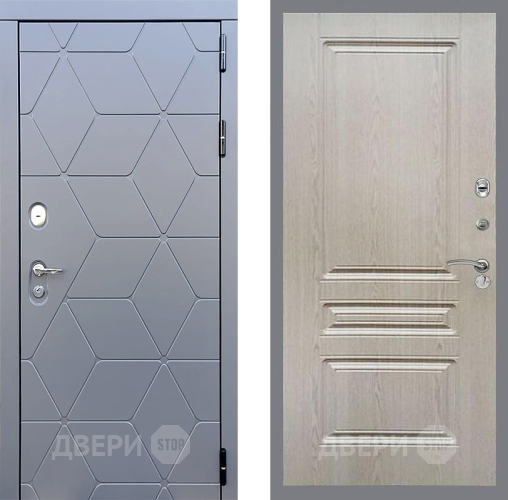 Дверь Стоп КОСМО ФЛ-243 Беленый дуб в Голицыно