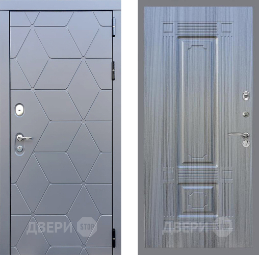 Входная металлическая Дверь Стоп КОСМО ФЛ-2 Сандал грей в Голицыно