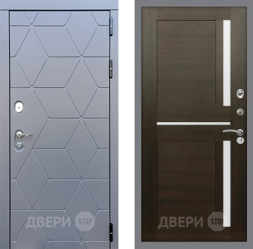 Входная металлическая Дверь Стоп КОСМО СБ-18 Венге в Голицыно