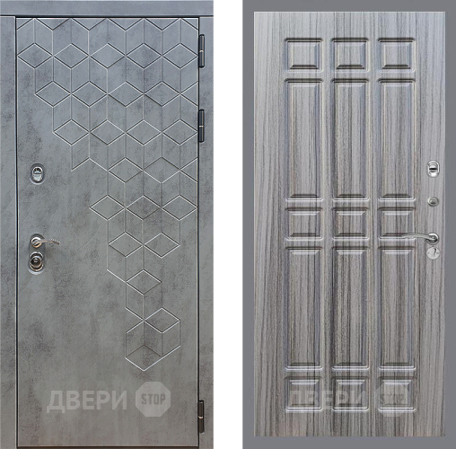 Входная металлическая Дверь Стоп БЕТОН ФЛ-33 Сандал грей в Голицыно